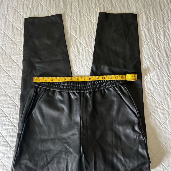 Halogen Black Faux Leather Pants - Picture 11 of 14